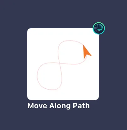 Alight Motion の Move Along Path エフェクト
