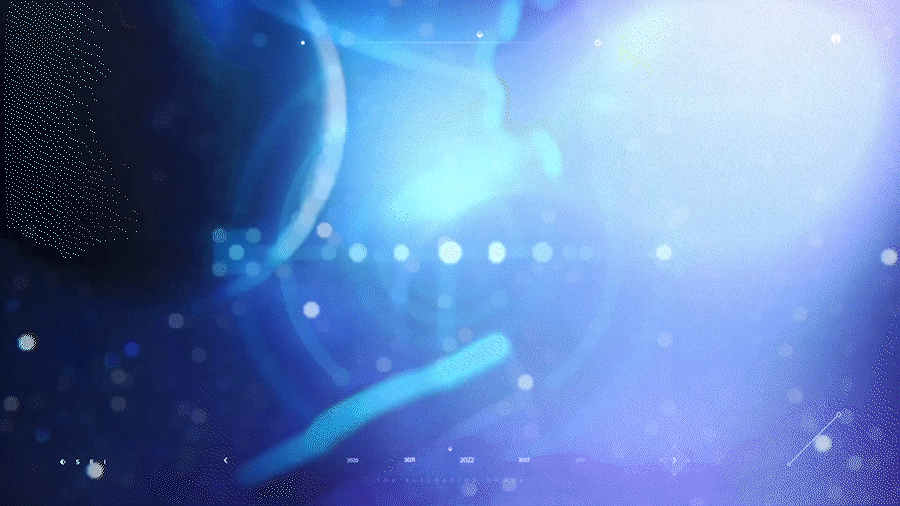 光が広がる『解けない夏』MV のワンシーン
